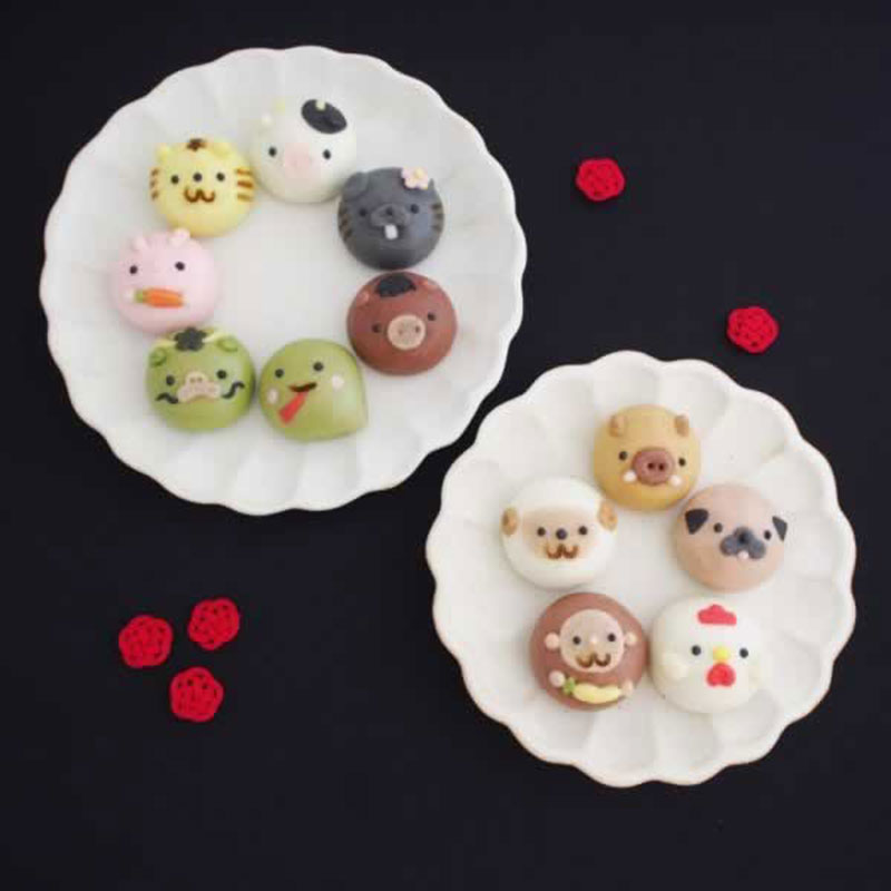 万福干支まんじゅう